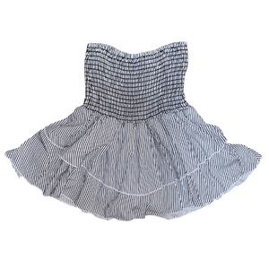 Planet Blue Smocked Waist Skort